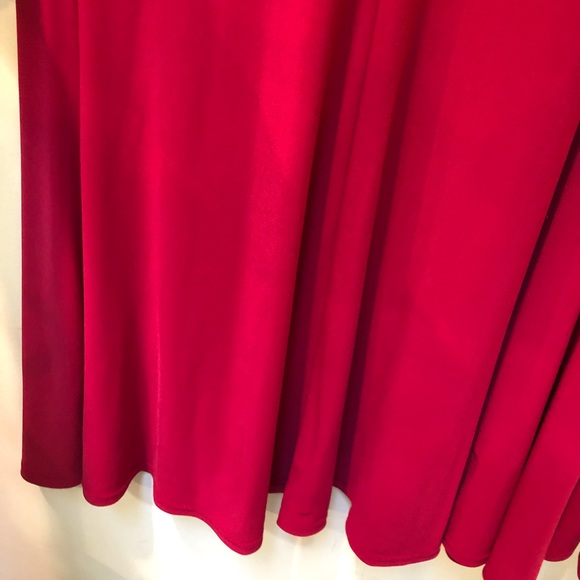 Red Knit Jones New York Dress - Picture 4 of 7